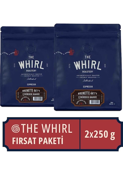 The Whirl Espresso Brunutte Çekirdek Kahve 2 x 250 G