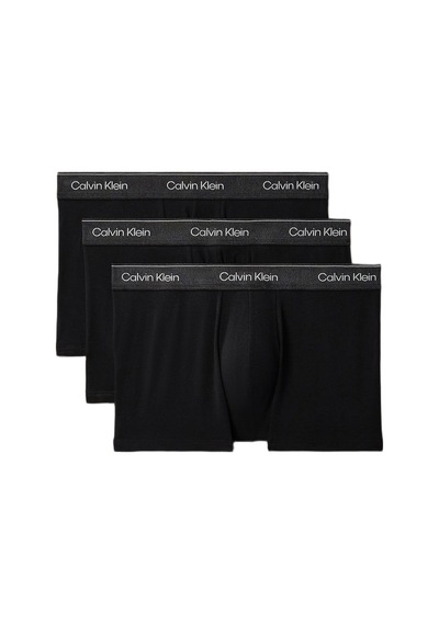 Calvin Klein Lv00nb4575 Trunk 3pk Erkek Boxer Siyah