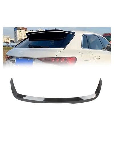 Audi A3 Hb 2021+ Spoiler Pianoblack İthal Abs Plastik
