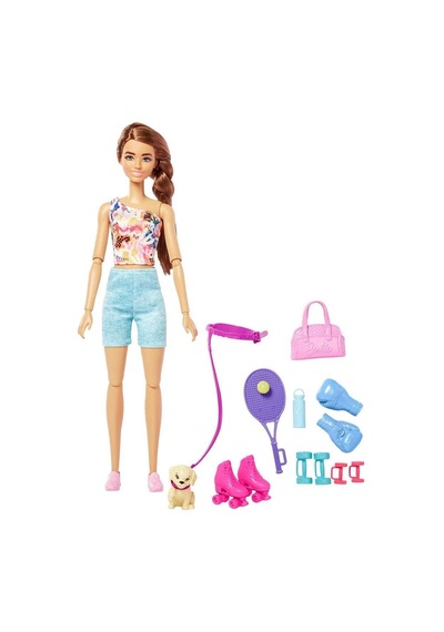 Hkt91 Barbie Wellness - Spa Günü Kumral Bebek