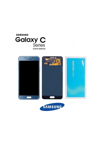 Samsung Uyumlu Galaxy C5 Pro C5010 Lcd Ekran Dokunmatik Mavi Servis Gh97