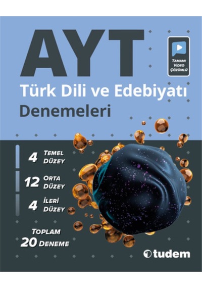 AYT Türk Dili ve Edebiyatı Denemeleri -  Tudem Yayınları