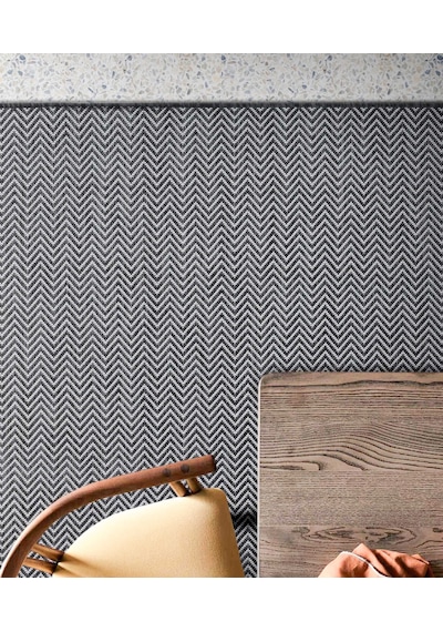 Fresco Ekru Siyah İskandinav Jüt Yıkanabilir Halı Kilim Balkon Teras Mutfak Salon Koridor Halısı 20522a Siyah