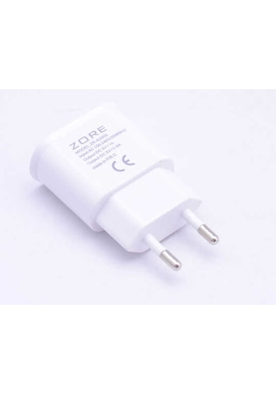 Subutu 2000 Mah 2 İn 1 Micro Ev Şarj Seti - Beyaz Beyaz