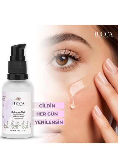 Collagenelixir Kolajen Serumu 30 Ml Vegan, Bitkisel Kolajen, Hyaluronik Asit Ve Sodyum Pca İçerikli Nemlendirici Yüz Serumu