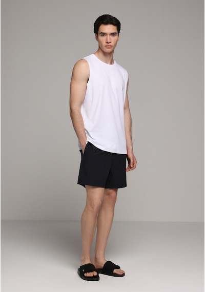 Colin's Colins Slim Fit Düz Erkek Siyah Deniz Şortu Cl1072836 Q1.v1 Blk