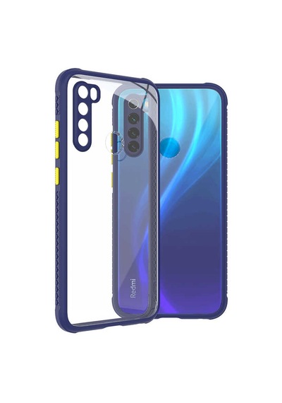 Xiaomi Redmi Note 8 Kılıf Zore Kaff Kapak - Kırmızı