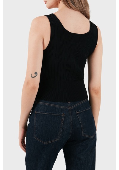 Armani Exchange Bayan Top Xw001303 Af10352 Uc001 Siyah Siyah