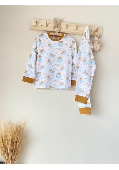 Key Kıds Ayıcık Pijama Takımı Çok Renkli