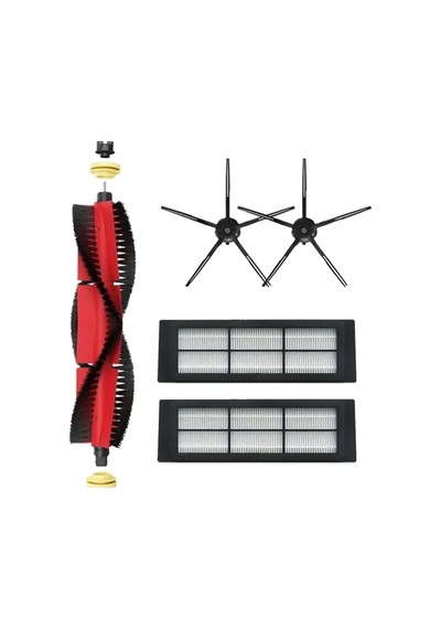 Roborock Uyumlu S5 Max - S6 Pure - S6 Maxv Uyumlu Yeni Nesil Hepa Filtre Fırça Seti