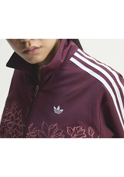 Adidas Floral Gfx Fırebırd Loose Tt Kadın Günlük Ceket Kx1875 Kırmızı