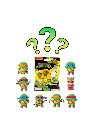 Cool Things Ninja Kaplumbağalar Buddies 3d Sürpriz Figür Paketi S01020345 - 1 Adet Fiyatıdır