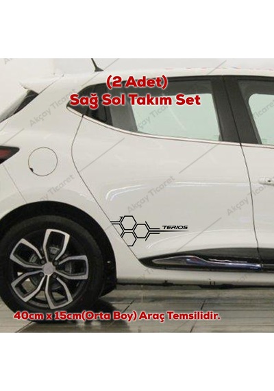 Terios Kapı Altı Sticker Daihatsu Terios Sticker Oto Sticker