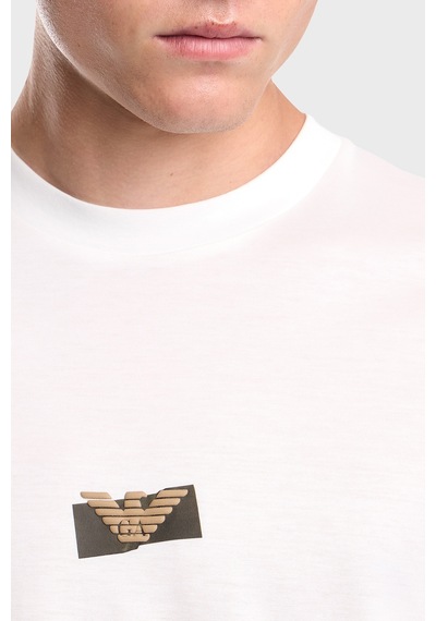 Emporio Armani Logolu % 100 Pamuk Bisiklet Yaka T Shirt Erkek T Shirt Em007040 Af10017 U0003 Beyaz Emporio Armani Logolu % 100 Pamuk Bisiklet Yaka T Shirt Erkek T Shirt Em007040 Af10017 U0003 Beyaz