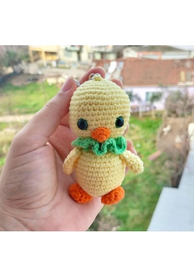 Amigurumi Sevimli Civciv Anahtarlık 82192322