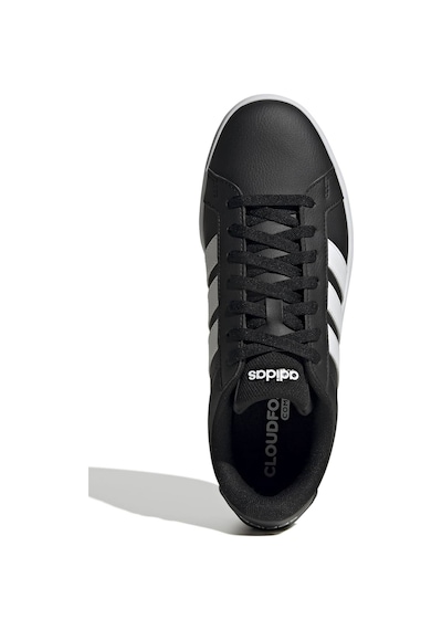 Adidas Grand Court Base 3.0 Siyah Erkek Sneaker 000000000102688133 Siyah-beyaz