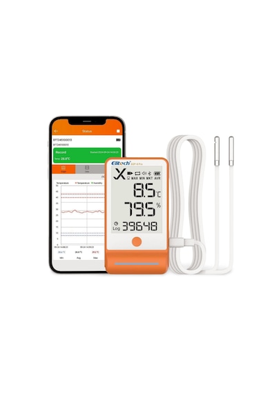 Elitech Gsp-6 Pro Akıllı Sıcaklık Ve Nem Kaydedici 0