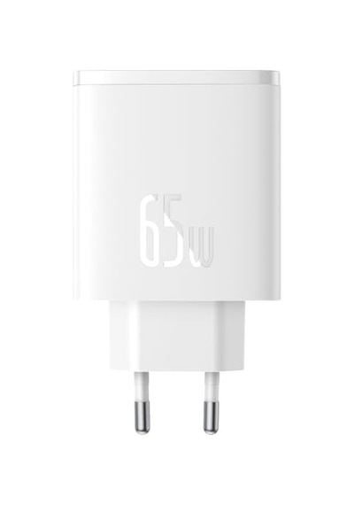 Cube Pro 2c+u 65w Şarj Cihazı-beyaz Acı Kahve