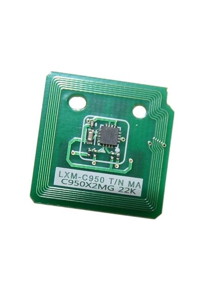 Lexmark X950-x950x2mg Kırmızı Toner Chip