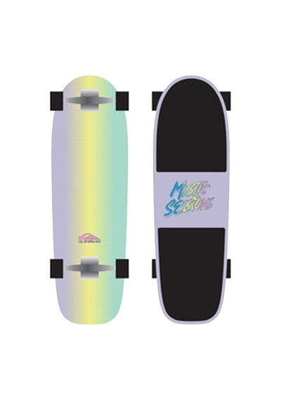 Quiksilver Mystic Unisex Skateboard Complete Set Pnh0 Çok Renkli