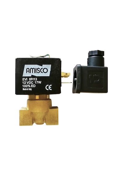 Gevax 1/4 Inç Direk Çekmeli 12 Volt Dc Solenoid Valf