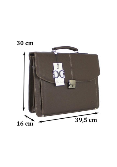 15.6" Laptop Bölmeli Omuz Askılı Taban Korumalı Evrak Çantası