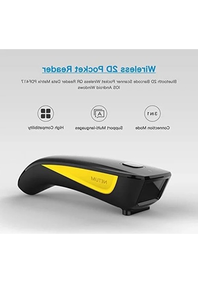 Kablosuz Barkod Okuyucu - Bluetooth Uyumlu, Kompakt Tasarım