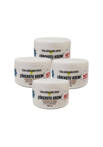 Süper Çörek Otu Kremi White Box 4 Tane X 200 Ml Hznzf145