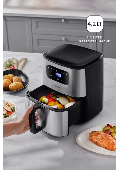 Homend Airfrday 2303H 4.2 L Dokunmatik Ekran Fritöz