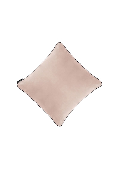 Biyeli Kırlent Yastık Kılıfı Somun Rengi 45x45