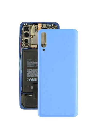 Samsung Galaxy A70 Uyumlu Arka Pil Batarya Kapağı Sm-a705f - Mavi
