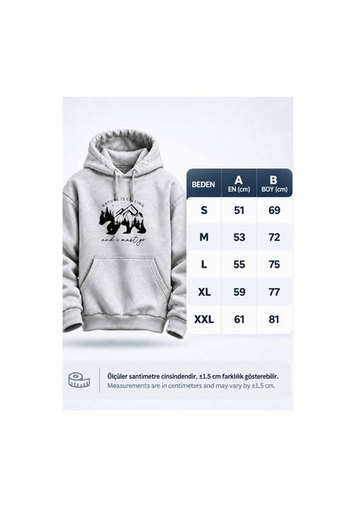 North Whiskers Mountain Bear Baskılı Unisex Hoodie Kamp Ve Doğa Tasarımlı Kapüşonlu Sweatshirt Gri - 935685959 Gri - 935685959 Gri North Whiskers Mountain Bear Baskılı Unisex Hoodie Kamp Ve Doğa Tasarımlı Kapüşonlu Sweatshirt Gri - 935685959 Gri - 935685959 Gri