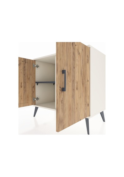 Hyperion Şifonyer 2 Raflı 2 Kapaklı 88x44x80 Aytaşı-çam/antrasit Çam/antrasit Hyperion Şifonyer 2 Raflı 2 Kapaklı 88x44x80 Aytaşı-çam/antrasit Çam/antrasit