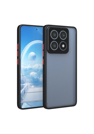 Zore Xiaomi 14t Uyumlu Kılıf Nvth Hux Kapak-siyah