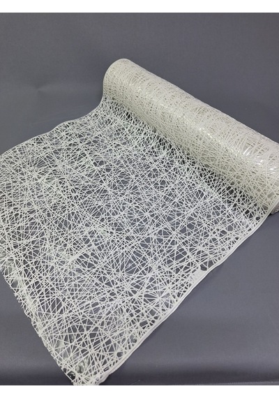 Pvc Küpür Dantel Raf Ve Dolap Örtüsü Runner Beyaz Kprhp033w 50 X 100