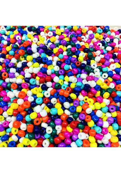 100 Gr Karışık Renk Boncuk-taş Boncuk 4 Mm Hobi,takı Tasarım,bileklik Boncuğu