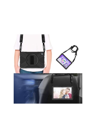 Lenovo Uyumlu Tab M10 Plus Tb-125f - Tb-128f 3. Jenerasyon Defender Zırhlı Tam Koruma Silikon