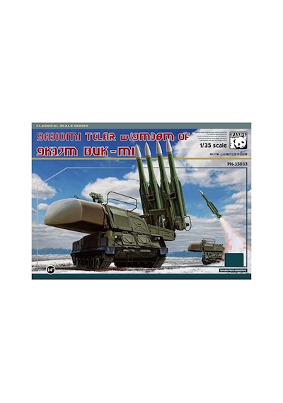 Panda 35033 1/35 Ölçek, 9a310m1 Telar W/9m38m Of 9k37m Buk-m1, Mobil Uçaksavar Ve Füze Savunma Sistemi Plastik Model Kiti