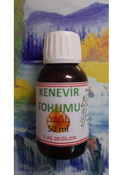 Kenevir Tohumu Yağı 50 ML Saf