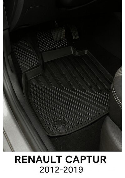 Renault Captur 2012-2019+uyumlu 3d Oto Paspas Premium