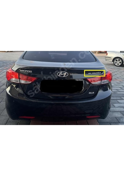 Hyundai Uyumlu Elantra Bagaj Yazısı 2011-2014