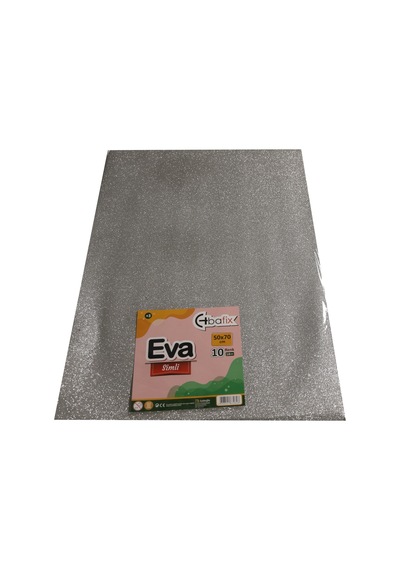Bafix Eva Simli 50x70 Gümüş Çok Renkli