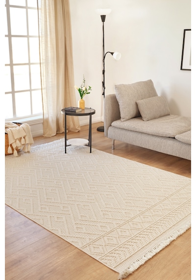 Kaşmir Halı 7/24 İskandinav Azera 120x180 CM Salon Mutfak Halısı Yolluk Kilim
