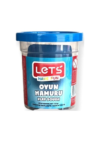Lets Oyun Hamuru 115 Gr Mavi - 4 Adet Mavi