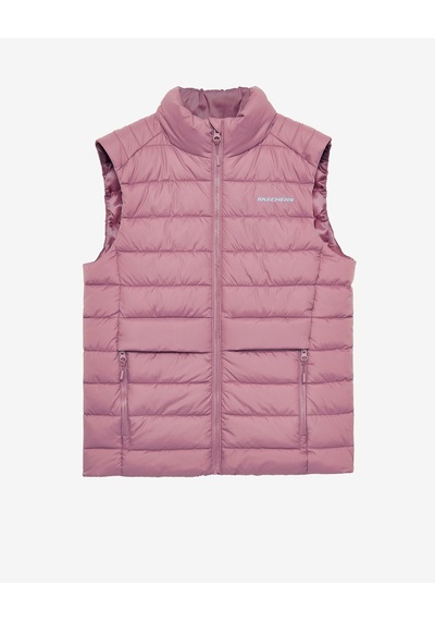 Skechers W Outerwear Padded Vest Kadın Pembe Yelek S242319-620 Pembe