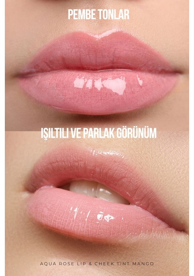 Aqua Rose Lip & Cheek Tint Mango Aromalı 6 Ml 0
