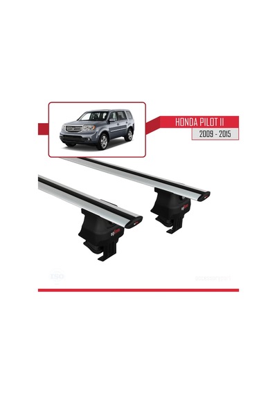 Honda Pilot Iı 2009-2015 Arası İle Uyumlu Ace-4 Ara Atkı Tavan Barı Gri