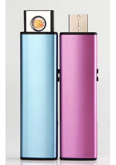 Şarjlı Usb Çakmak Ahşap