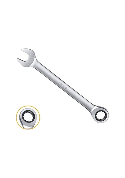 Ingco Endüstriyel Kombine Cırcır Anahtar 21mm