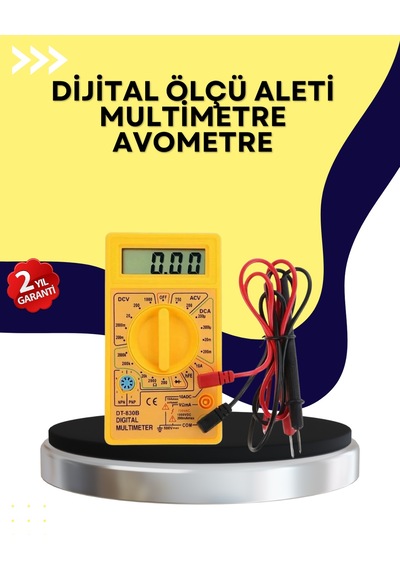 Çok Fonksiyonlu Dijital Multimetre Elektrik Test Cihazı - Lisinya